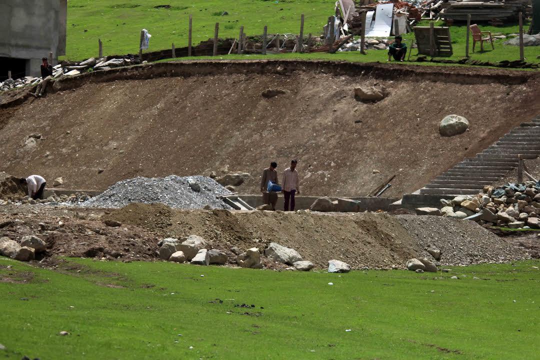 Illegal construction goes unabated in Kashmir