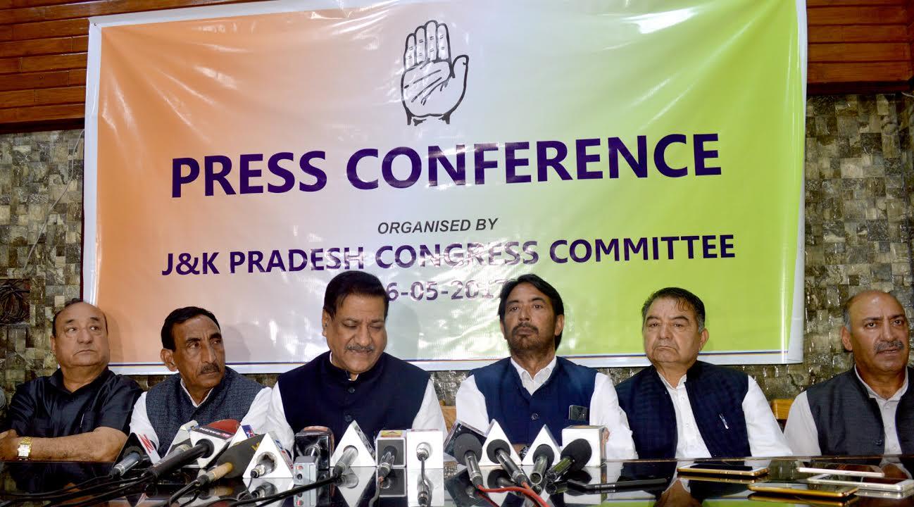 GoI, JK Govt responsible for current situation in JK: Chavan