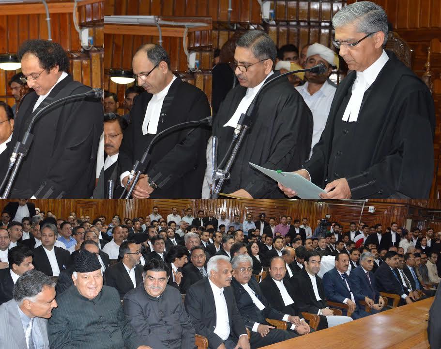 Chief Justice administers oath to newly appointed judges of JK High Court