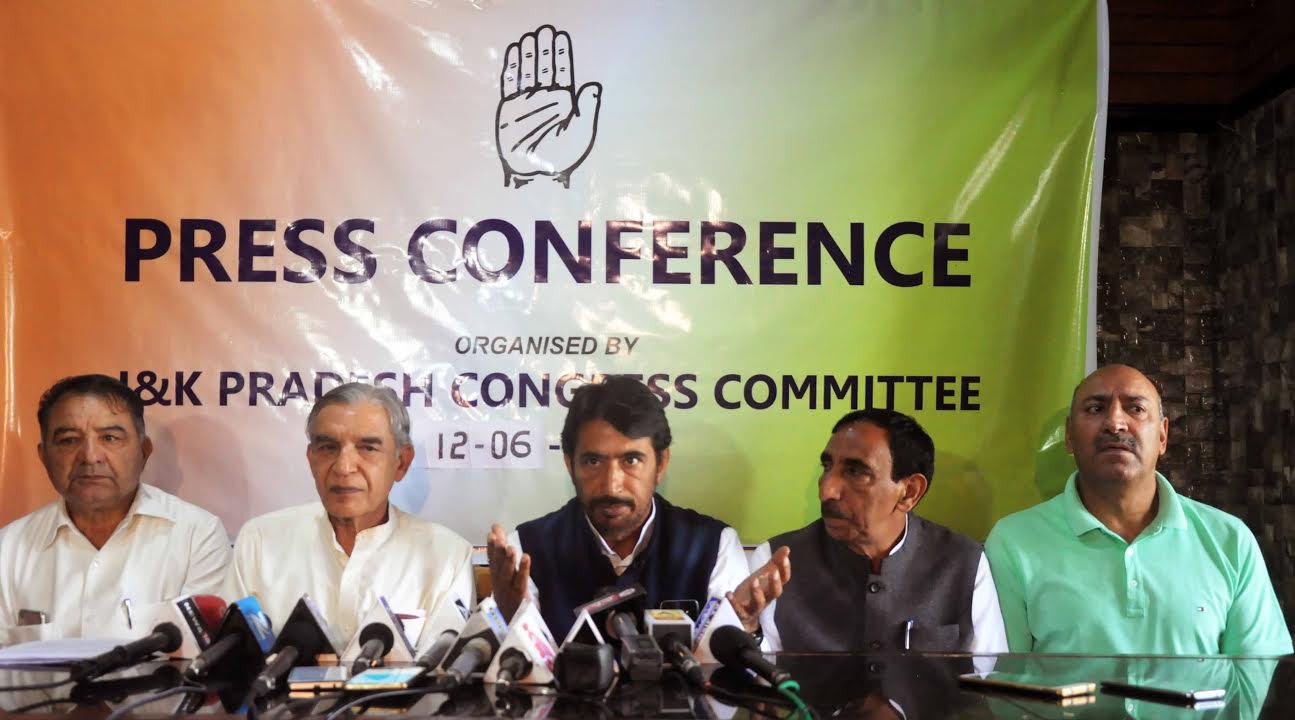 BJP has failed to rise above party interest in JK: Congress