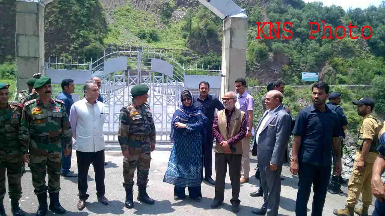 Mehbooba pitches for reopening of more trade routes along LoC
