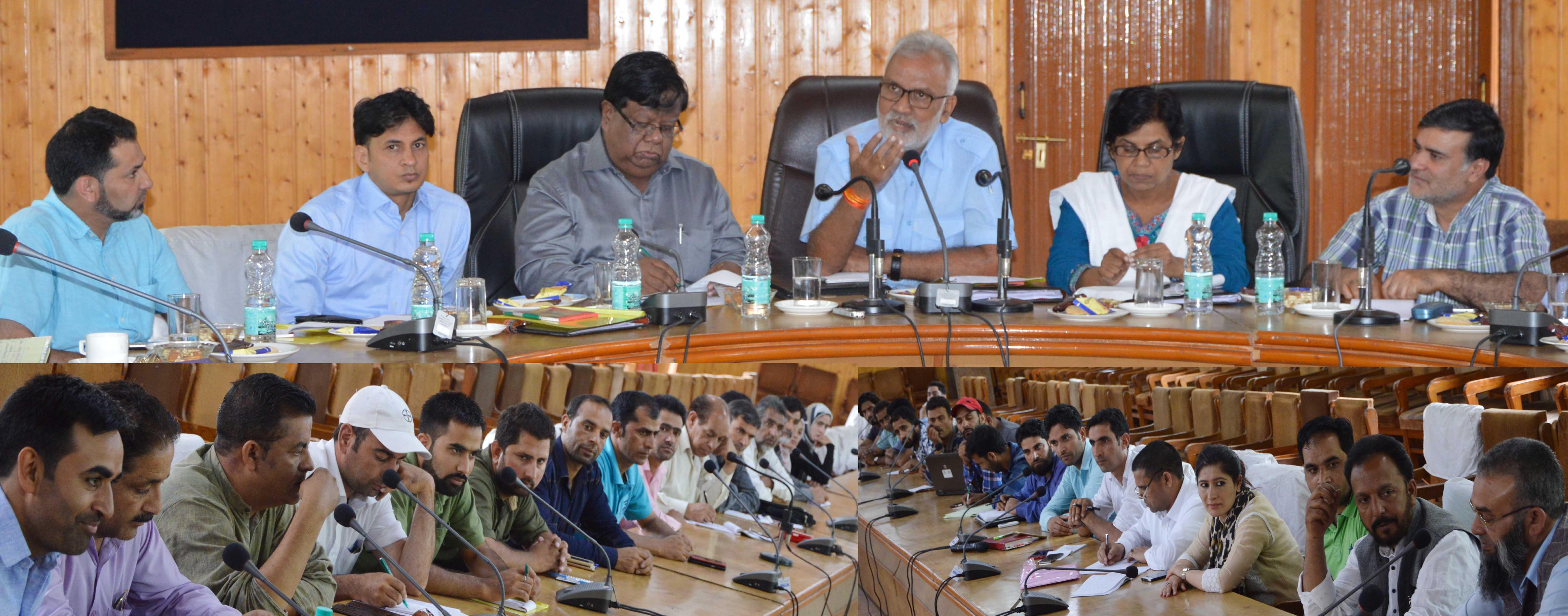 Visiting PCI team interacts with media-persons at Baramulla