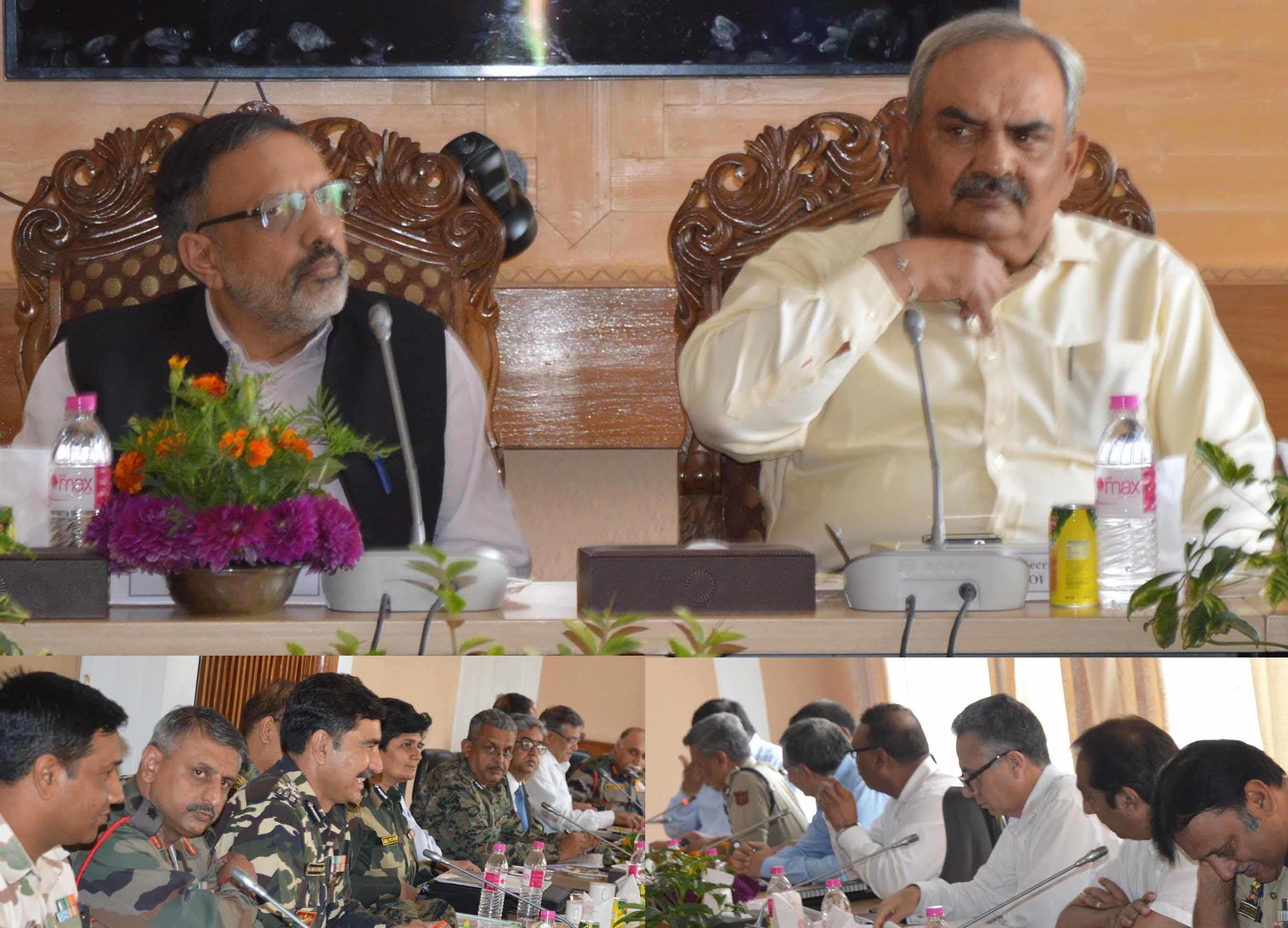 PMDP Implementation: Union Home Secretary compliments JK Govt