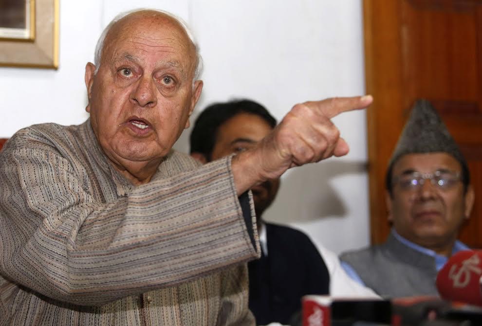 Farooq calls opposition parties meet at his residence Monday
