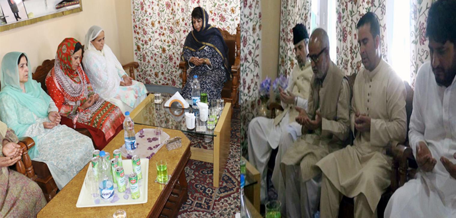 Mehbooba visits Handwara