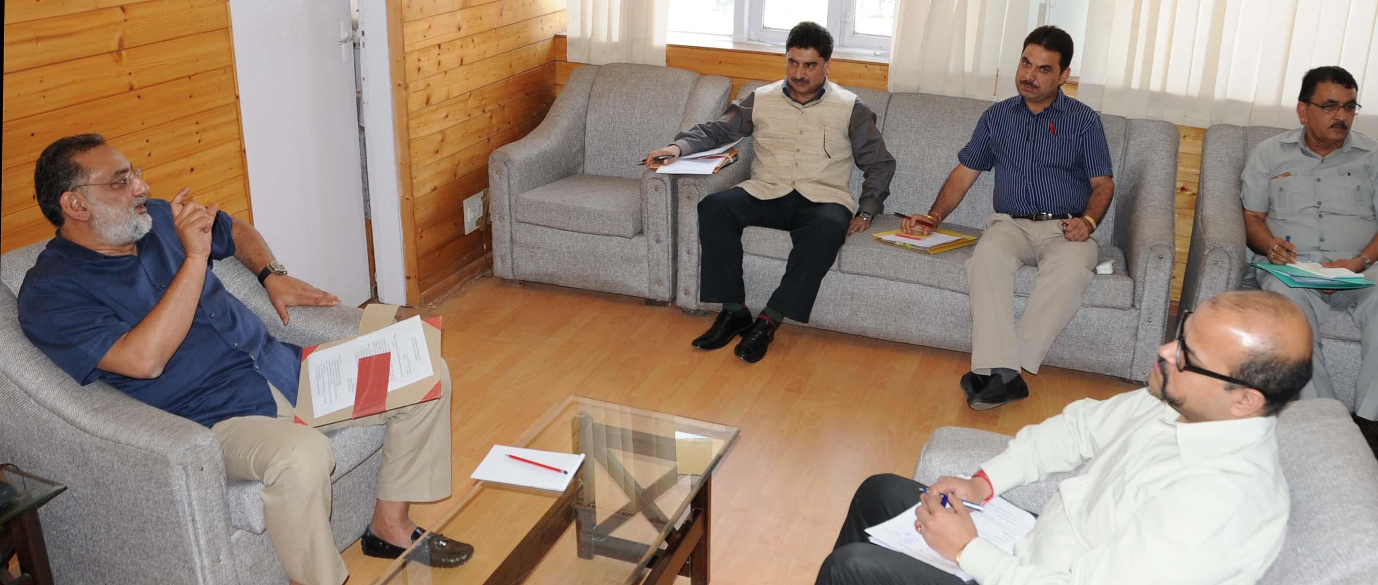 JK Govt initiates Budget restructuring