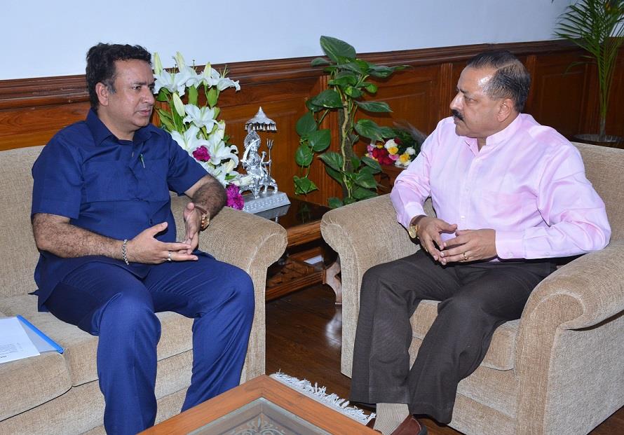 Zulfkar calls on Dr Jitendra Singh