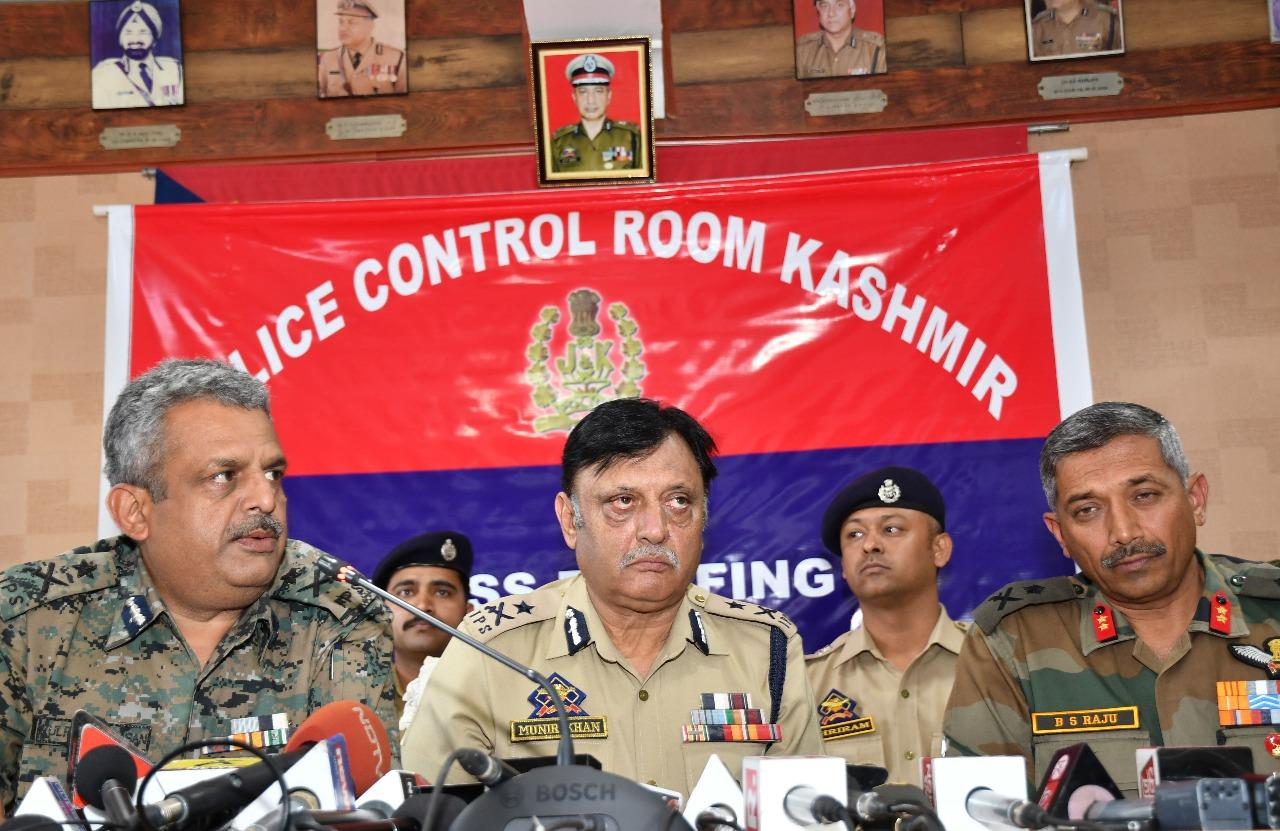 Security forces appeal militants to surrender