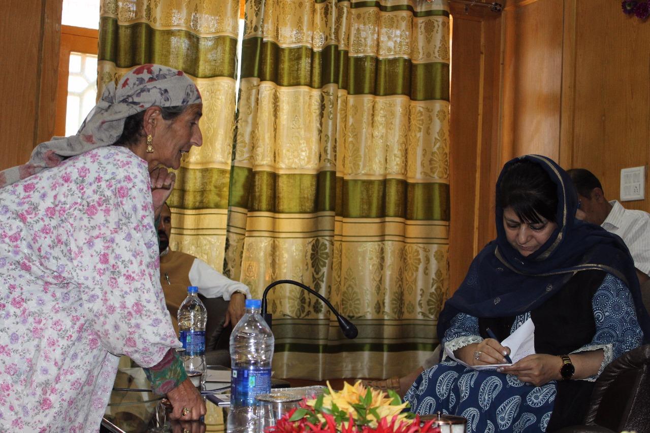 CM Mufti reaches out to people