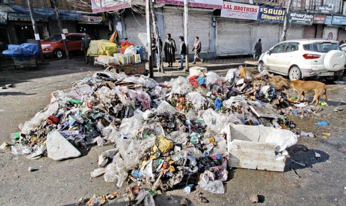 Officially banned, polythene everywhere