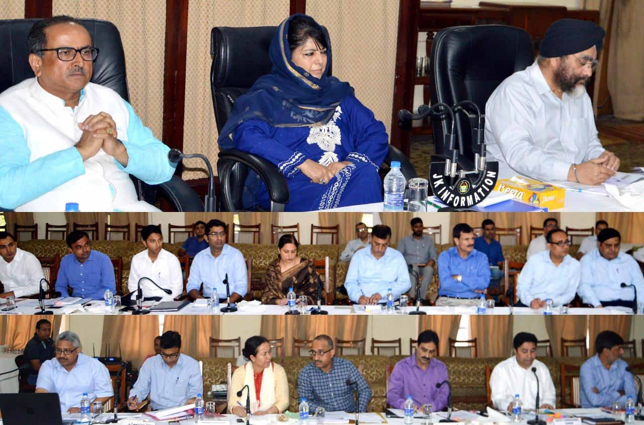Corruption a scourge, support me in its eradication: Mehbooba tells officers