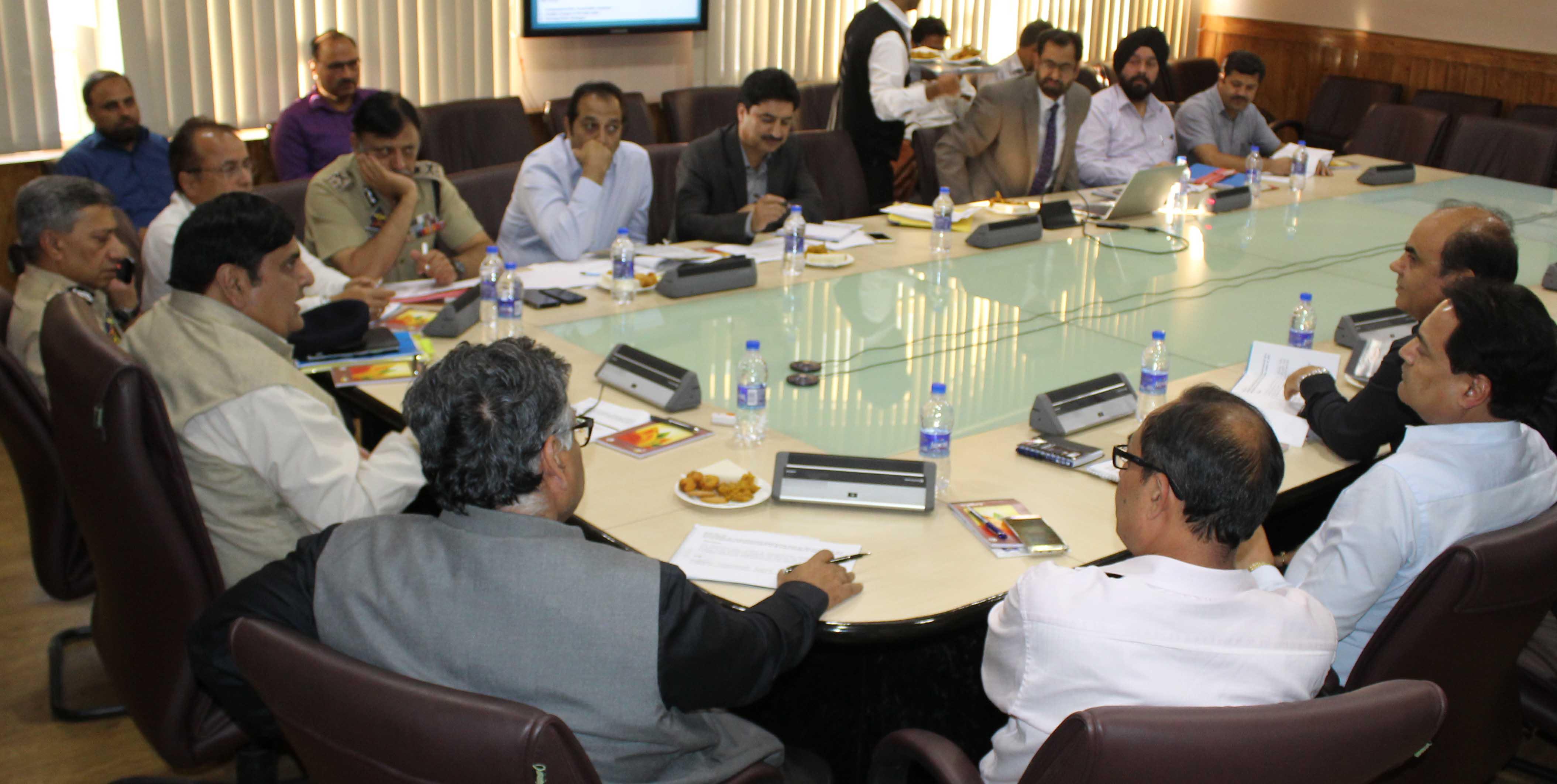 Chief Secretary chairs Dal Monitoring Committee meeting