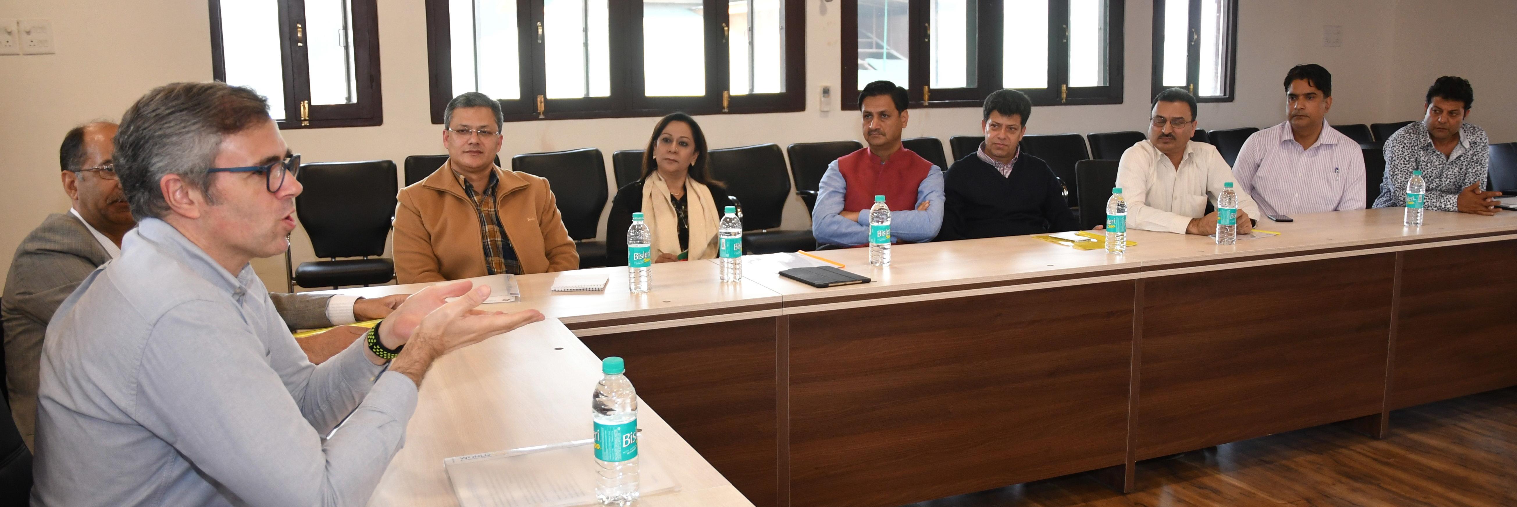 NC committed to supporting business fraternity: Omar Abdullah
