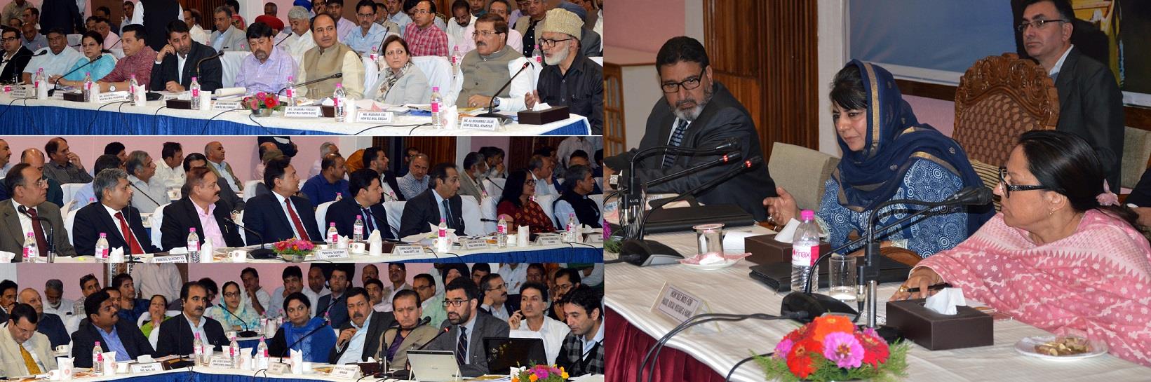 Mehbooba flags issues for proper, planned city growth