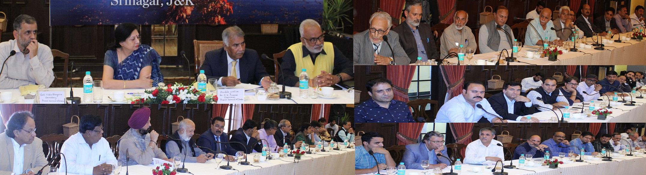 PCI releases report on Media Scenario in JK