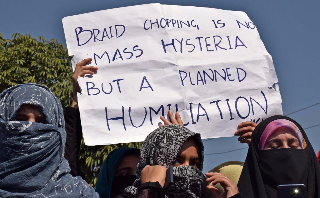 Braid chopping spark panic across Kashmir as fresh incidents continue