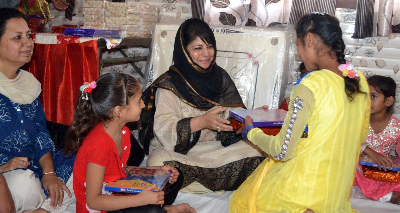 CM visits children’s home at R S Pura