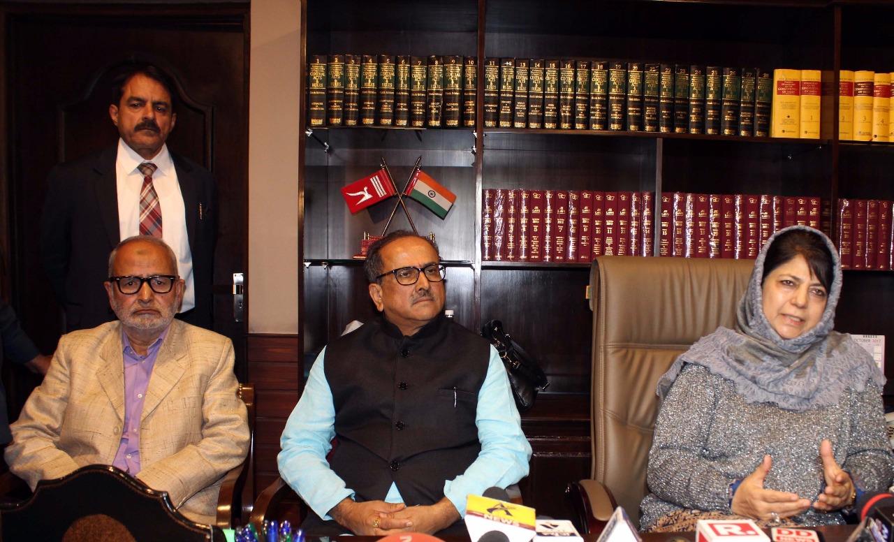 Political process on Kashmir necessary: Mehbooba