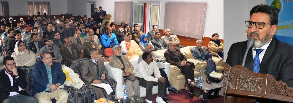 Altaf Bukhari inaugurates maiden Teachers’ Science Congress at JKIMS