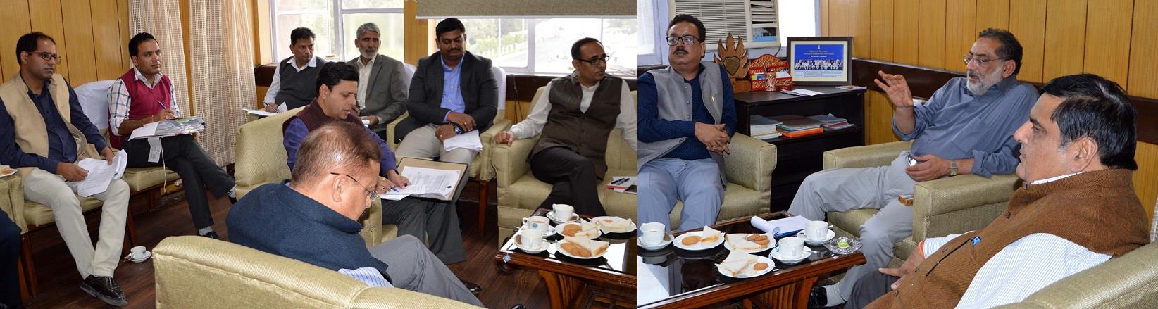Focus on completion of existing projects within set time-frame: Dr Drabu to Key Depts