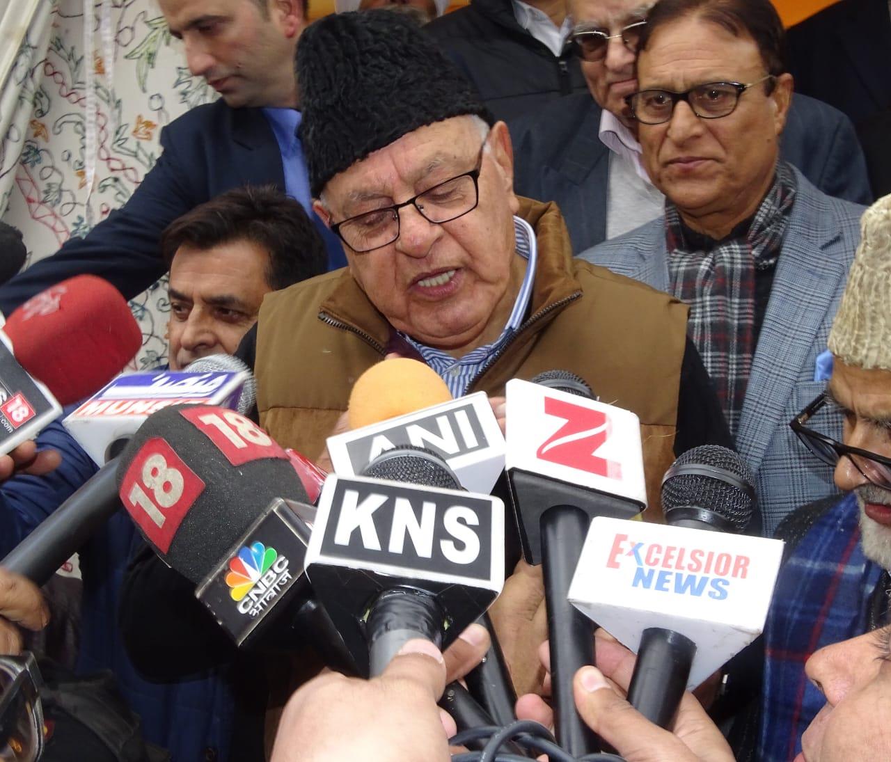 Time to reverse extension of Central Laws to J&K: Dr Farooq