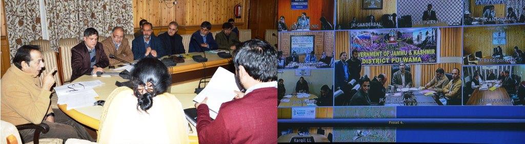 Div Com reviews progress of Semi-Ring Road, NH444, Bharat Mala projects