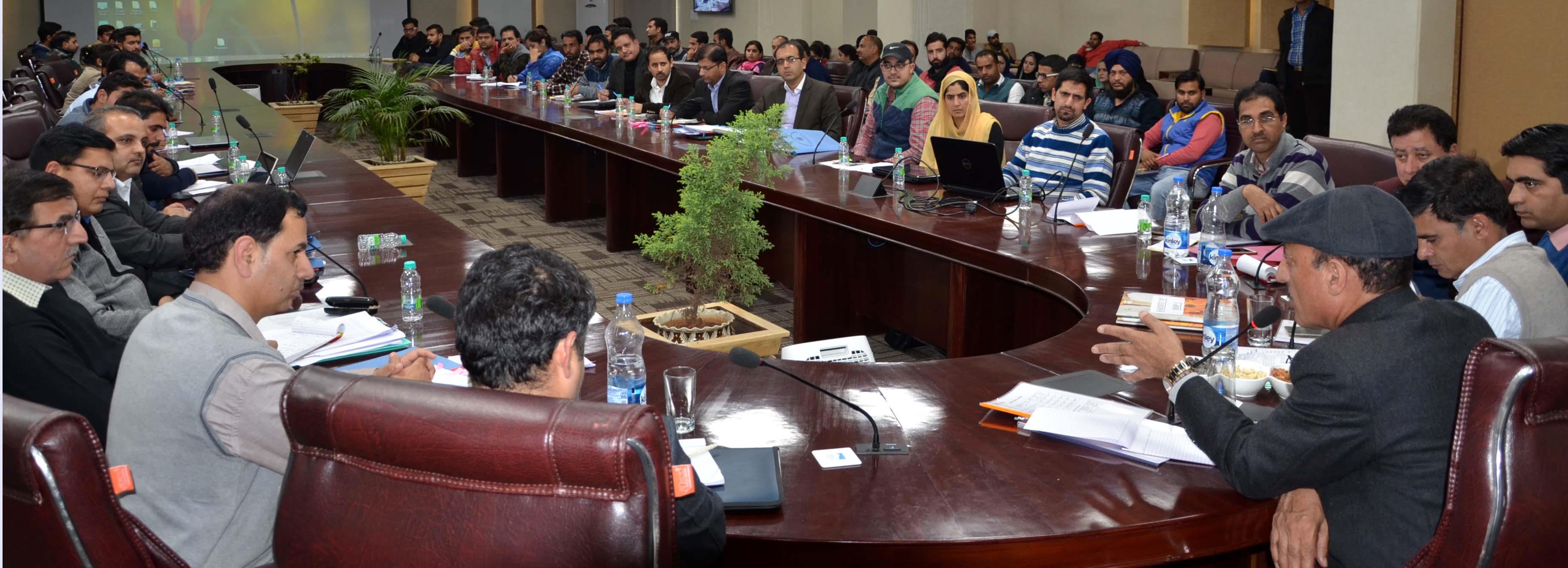 Minister dismayed over sluggish performance under IWMP in Jammu