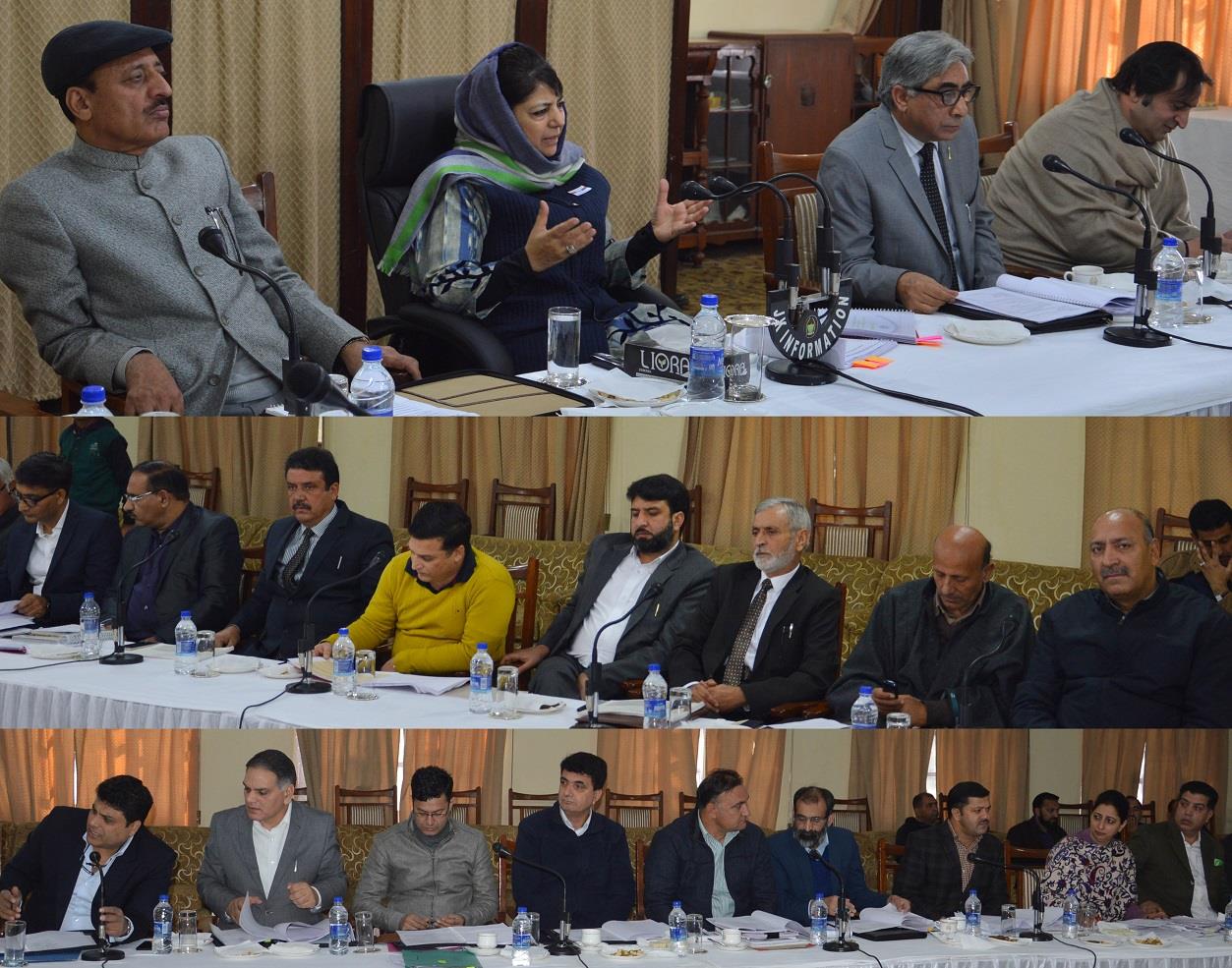 CM chairs meetings of Yousmarg, Manasbal, Lolab Dev Authorities