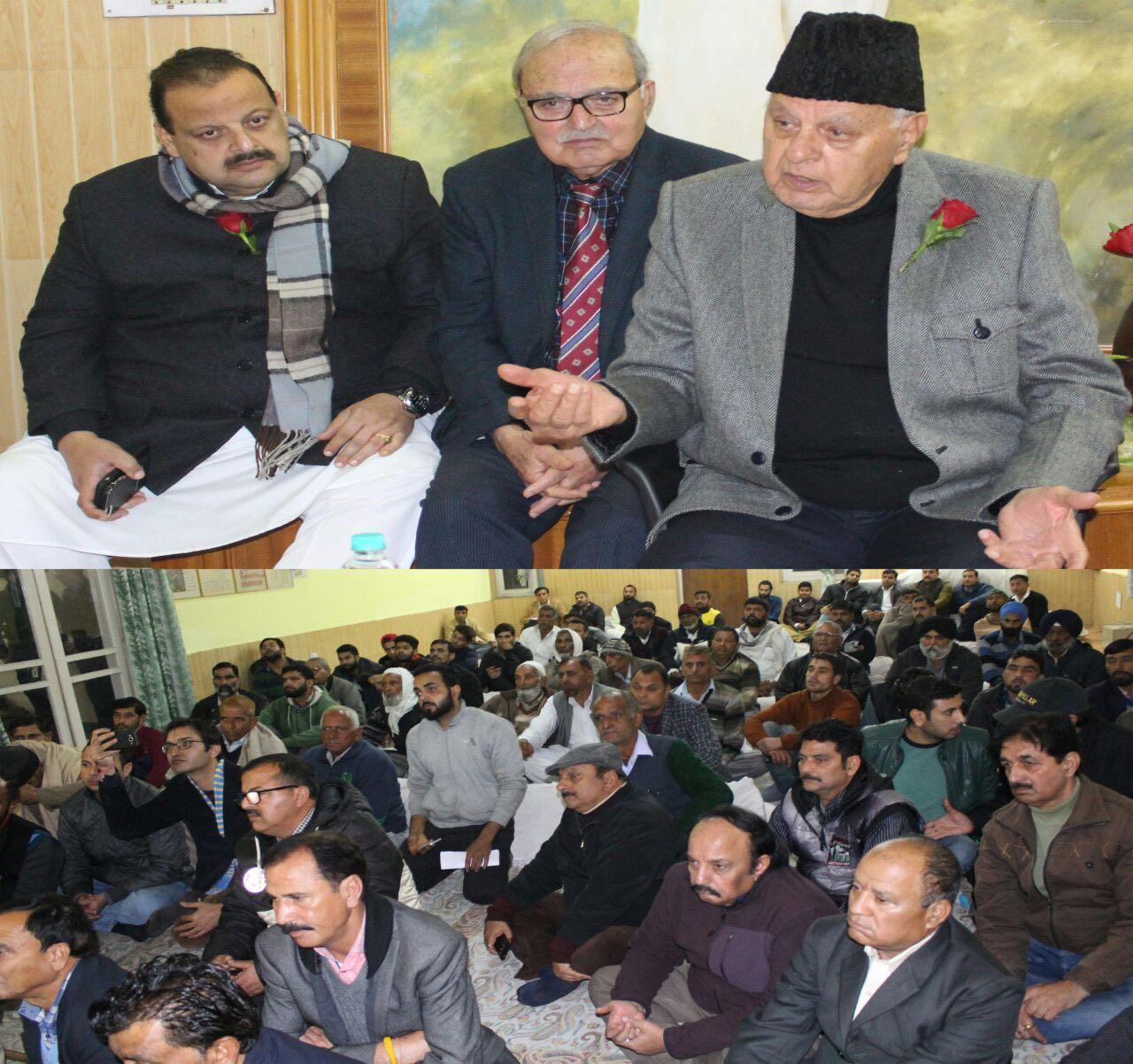 Farooq decries exploiting religion for political, electoral gains