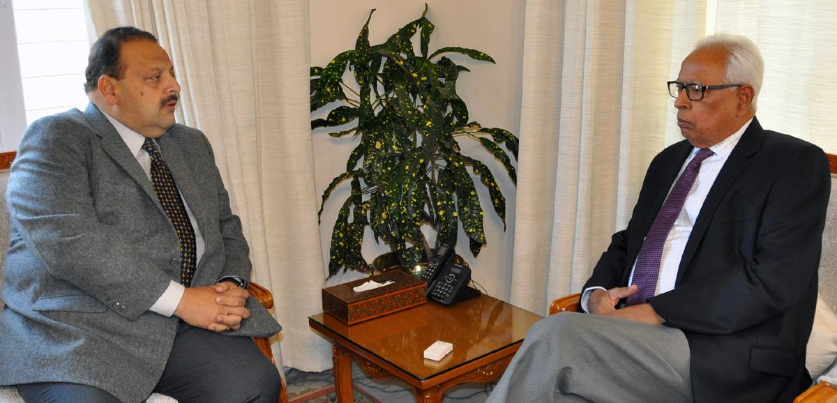 Rana meets Governor