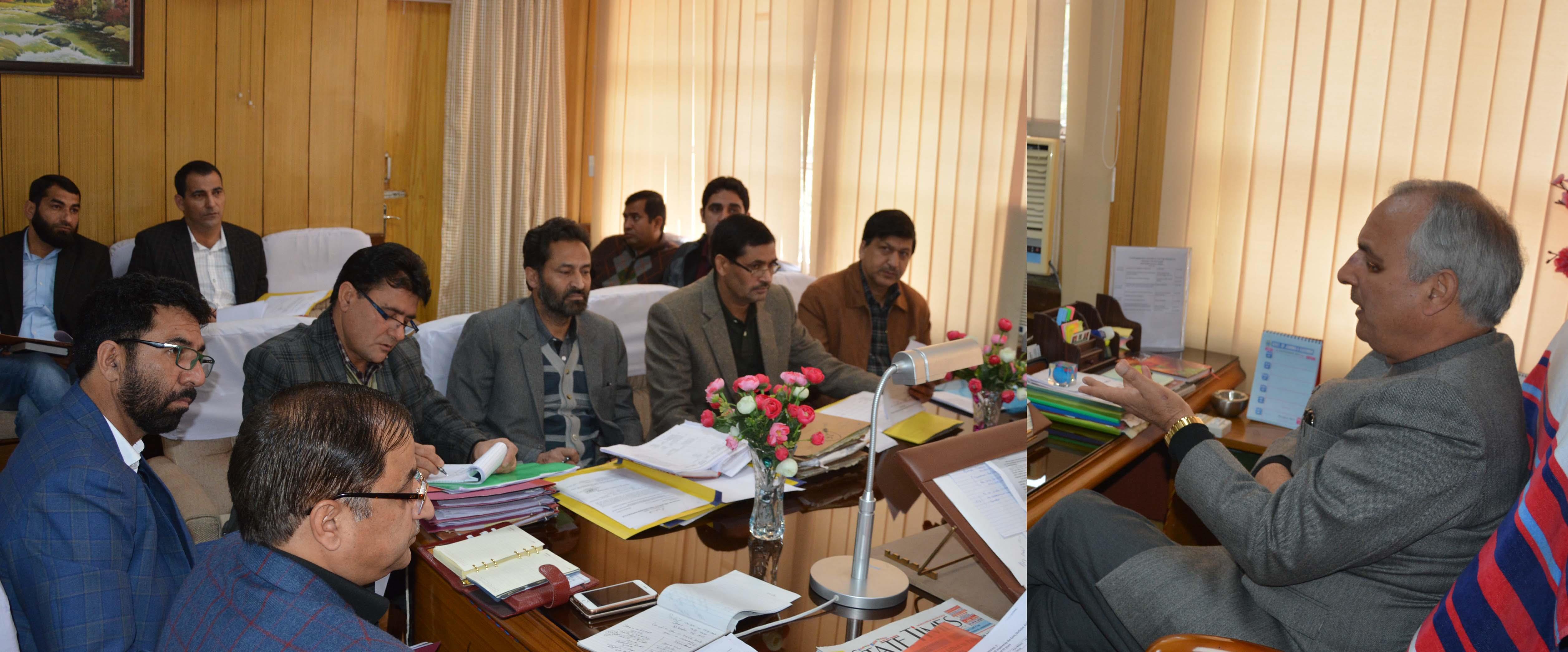 Veeri for speedy recovery of payments, arrears of custodian land