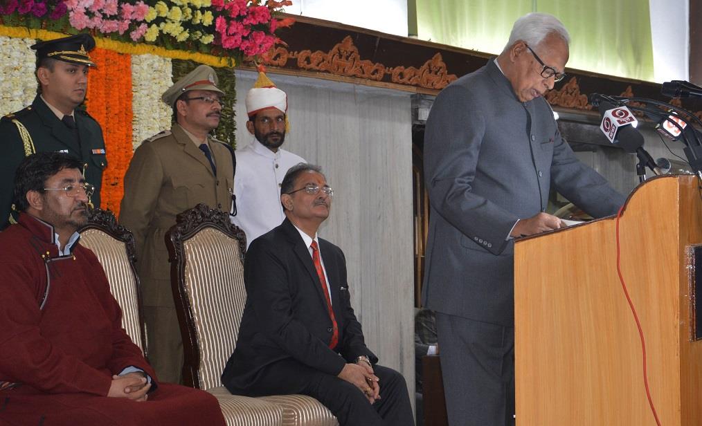 Budget Session 2018-19: Governor addresses joint session of state legislature