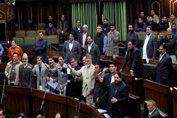 Ruckus in assembly over border killings