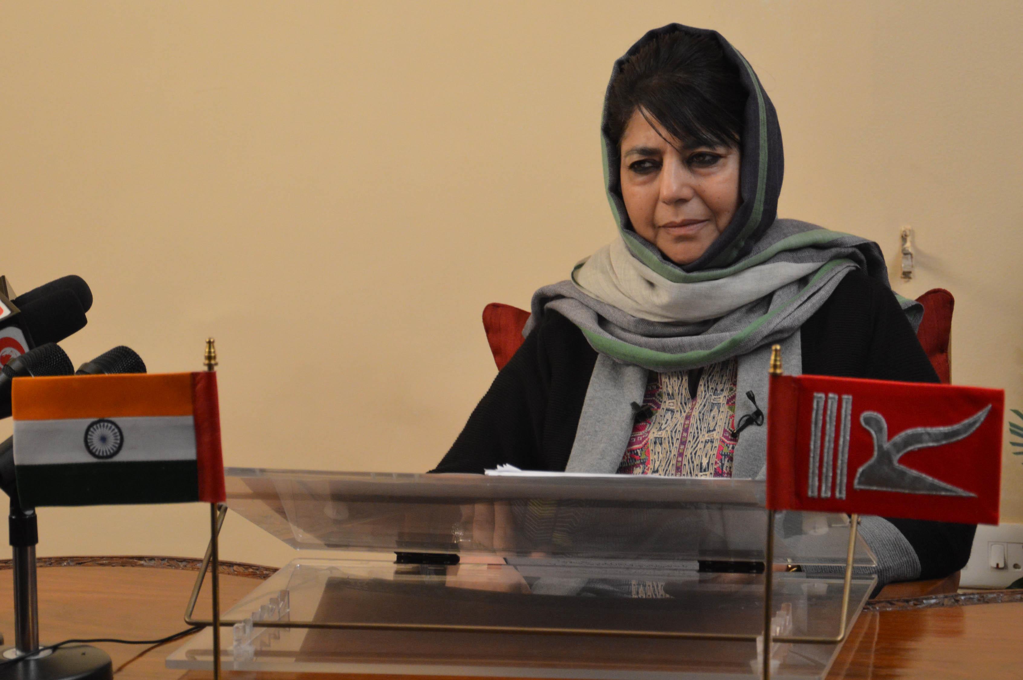 Mehbooba hopes all shades of opinion would join the dialogue process