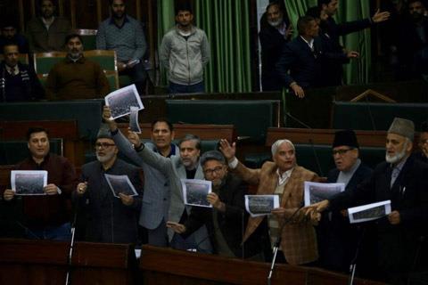 After uproar Speaker allows debate on Shopian killings on CM's intervention
