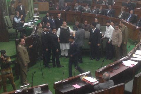 Amid uproar over border firing, LA adjourned for 10 minutes