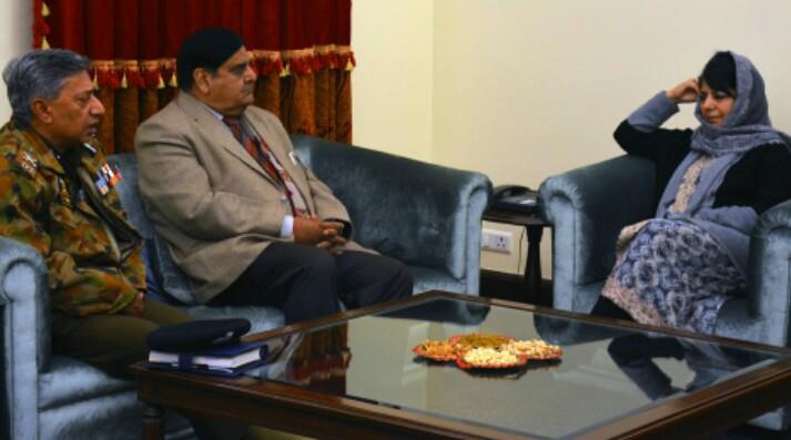 Mehbooba condemns Sunjwan terror attack, terms it desperate attempt to break dev pace