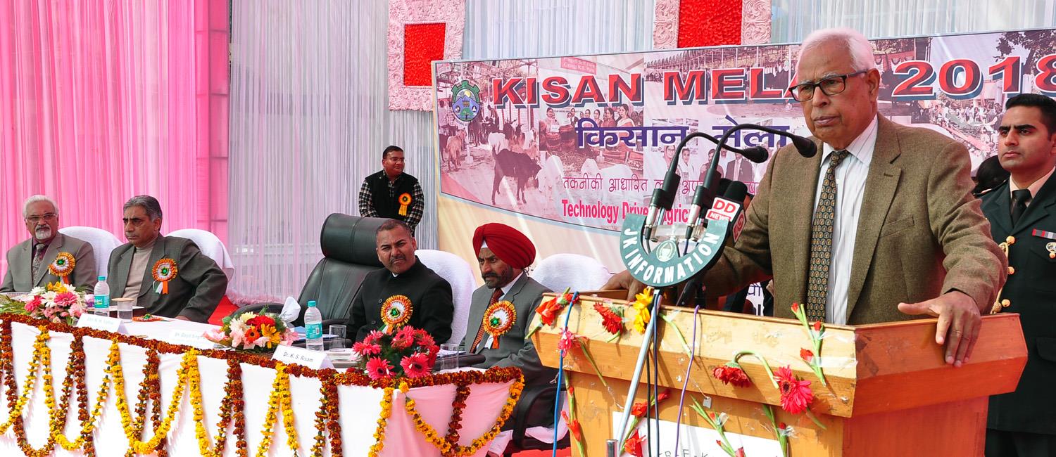 Governor inaugurates ‘Kisan Mela’