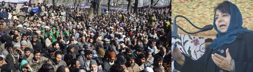 Give me peace, I’ll pursue dialogue, opening of cross LoC routes: Mehbooba