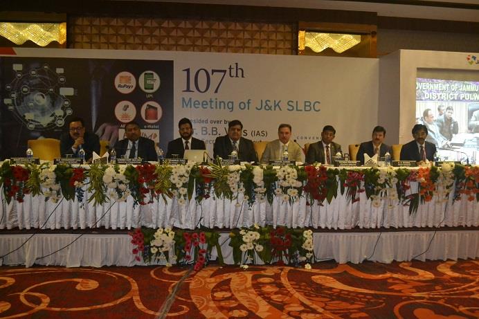 JK Bank Convenes 107th SLBC