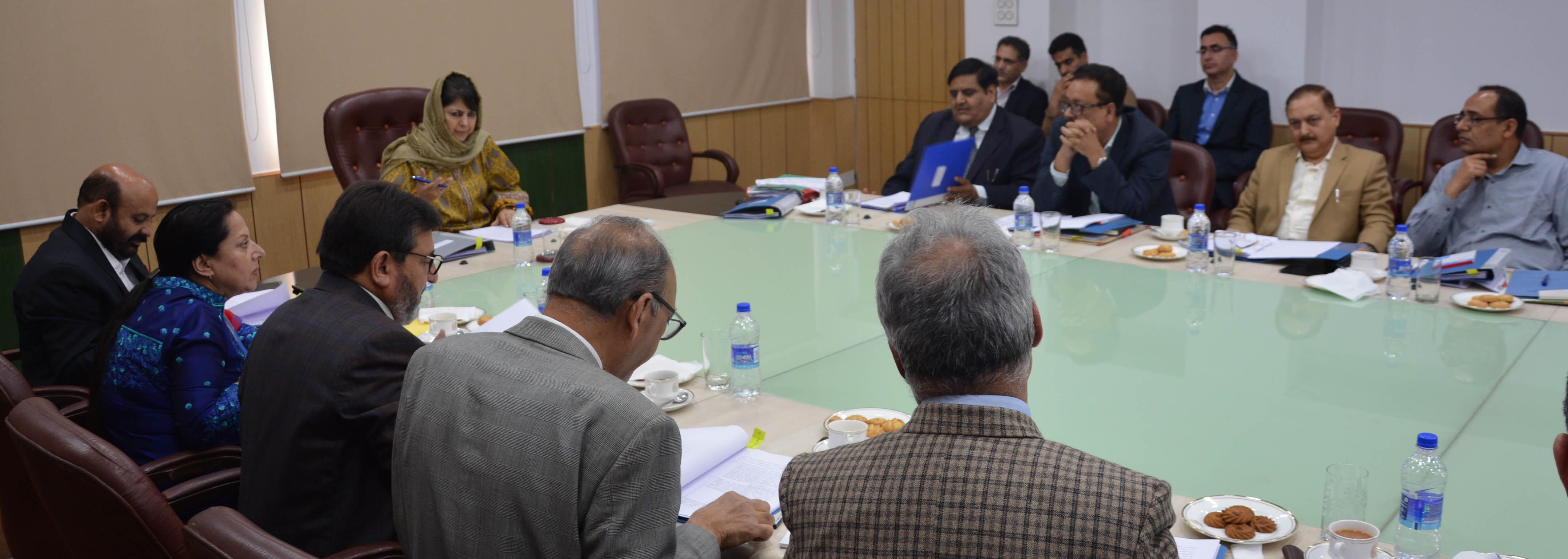 Mehbooba directs fast-pacing recruitments, devising annual calendar