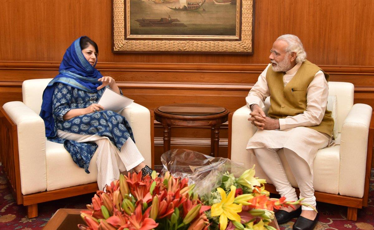 Mehbooba calls on Prime Minister