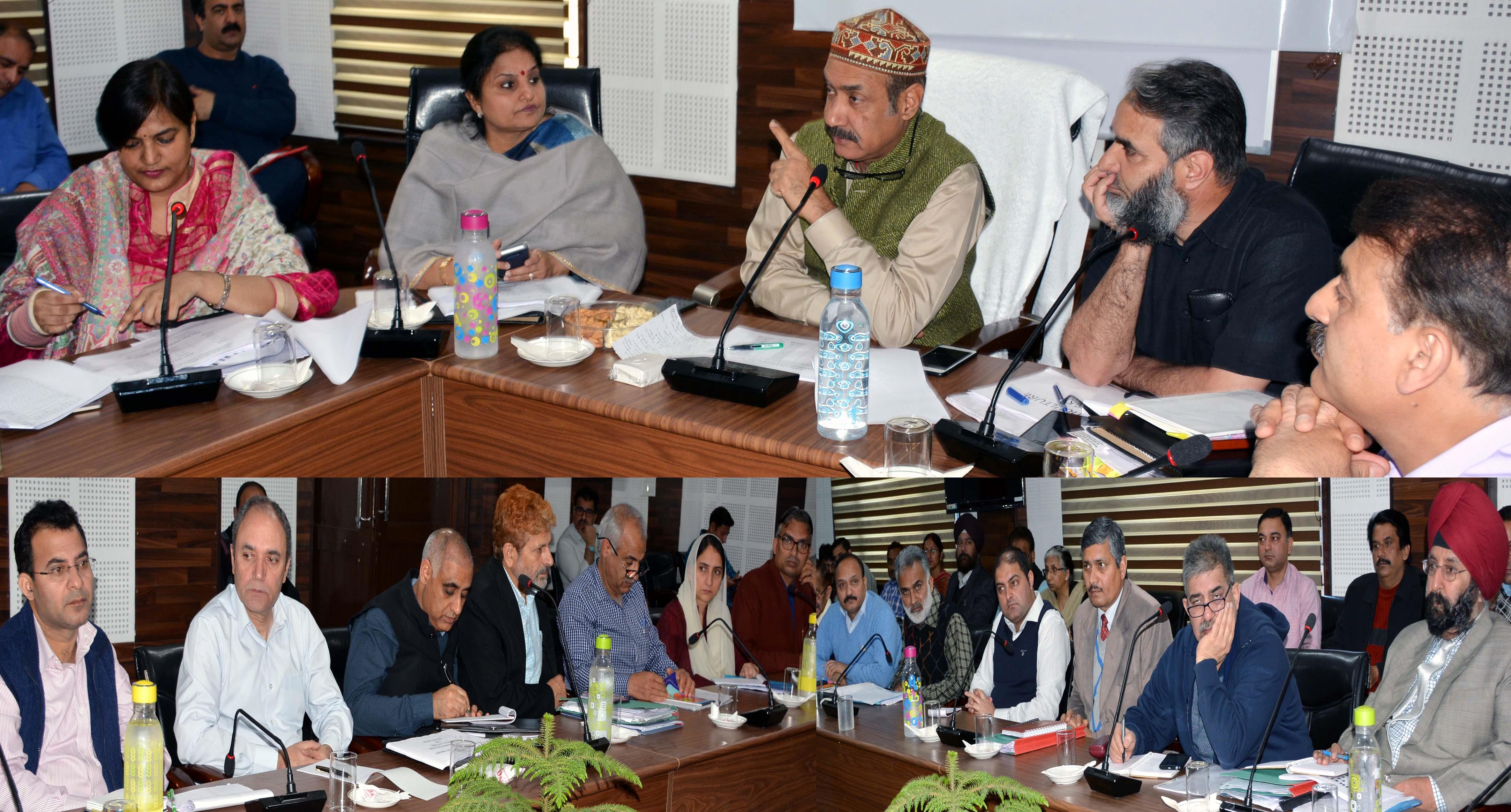 Basharat Bukhari directs dept to establish Agro-Climate specific fruit nurseries