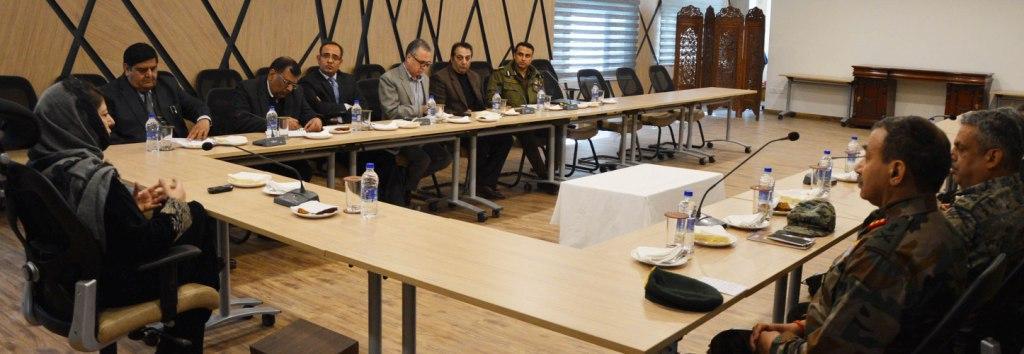 Mehbooba reviews security, L&O situation