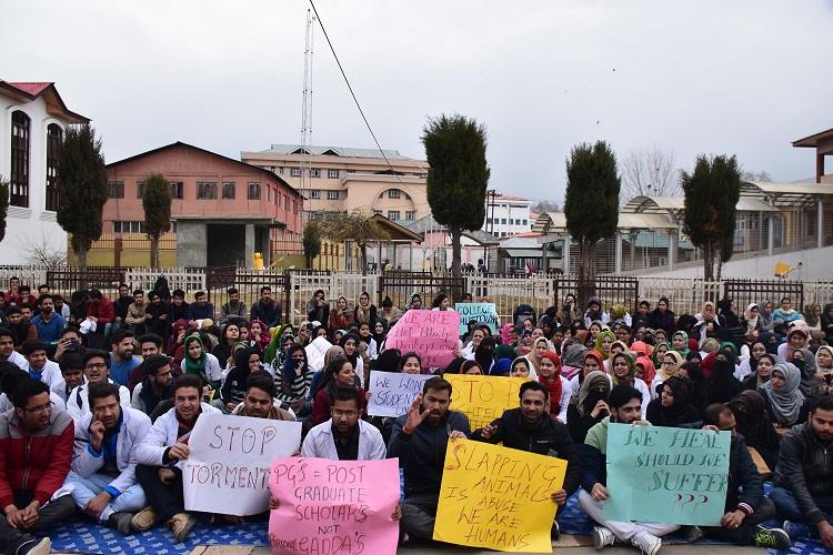 Dental College students go on indefinite strike