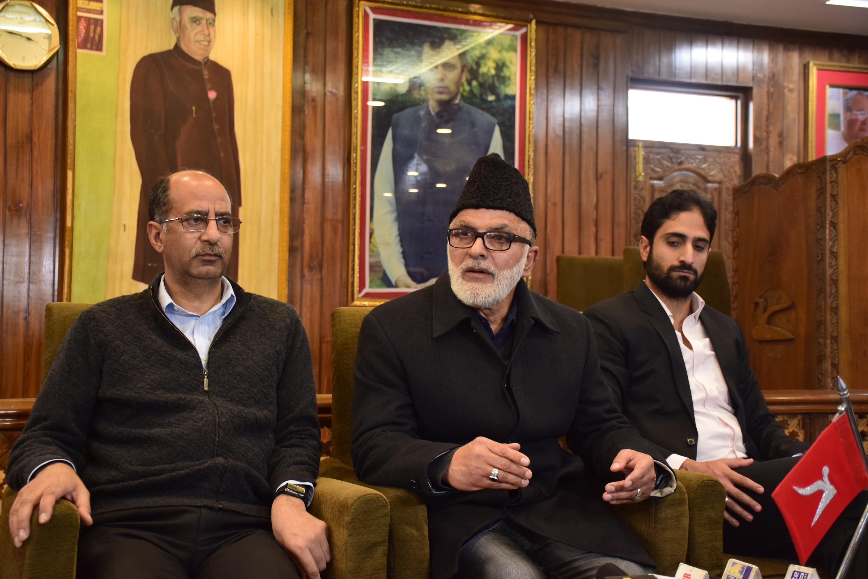 PDP’s declaration that Kashmir not a political issue shocking, shameful: NC