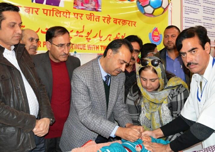 Intensified Pulse Police Immunization programme carried out across JK