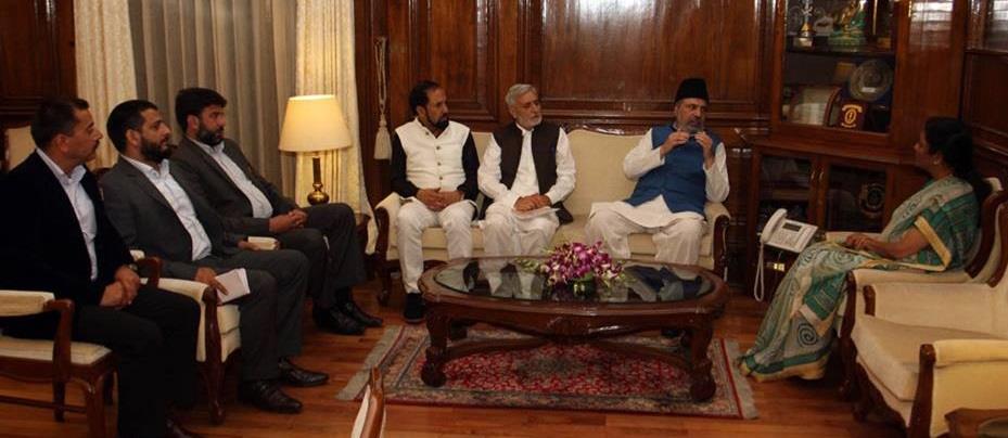 Muzaffar Beigh led delegation calls on Defence Minister