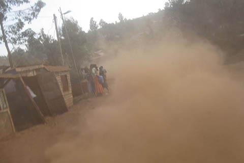 ‘Dusty city roads create major health problems to the commuters’