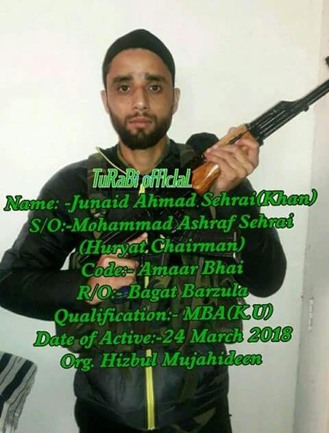Photo of Sehrai’s son with Ak-47 goes viral on social networking sites